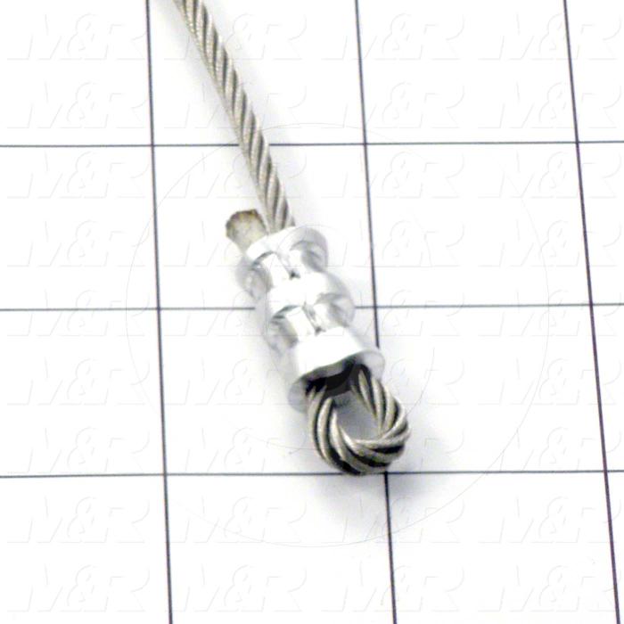 Fabricated Parts, Peel Rope Assembly, 50.50 in. Length