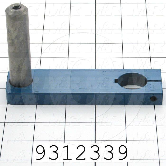 Fabricated Parts, Peel Side Lever Weld 5.31", 5.31 in. Length, 3.38 in. Width, 1.50 in. Height