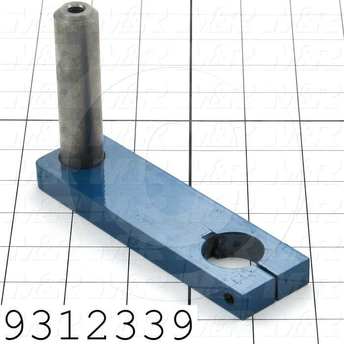 Fabricated Parts, Peel Side Lever Weld 5.31", 5.31 in. Length, 3.38 in. Width, 1.50 in. Height
