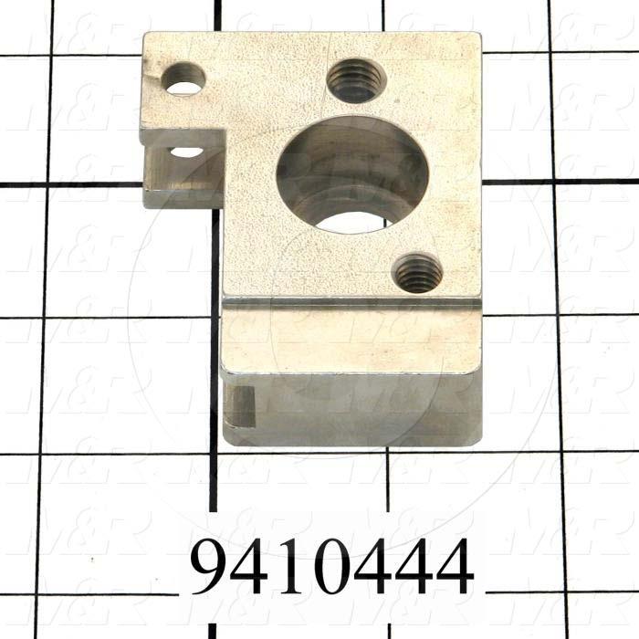 Fabricated Parts, Pivot Block, 2.50 in. Length, 2.00 in. Width, 0.75 in. Height, Left Side