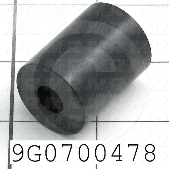 Fabricated Parts, Plastic Spacer, 1.31 in. Length, 1.00 in. Thickness