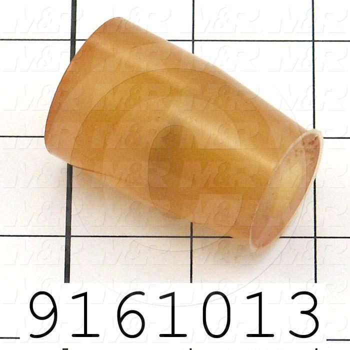 Fabricated Parts, Polyurethane Bumper, 1.88 in. Length, 1.25 in. Diameter