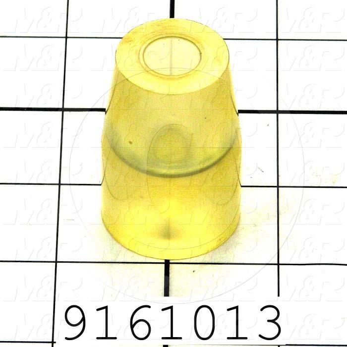 Fabricated Parts, Polyurethane Bumper, 1.88 in. Length, 1.25 in. Diameter