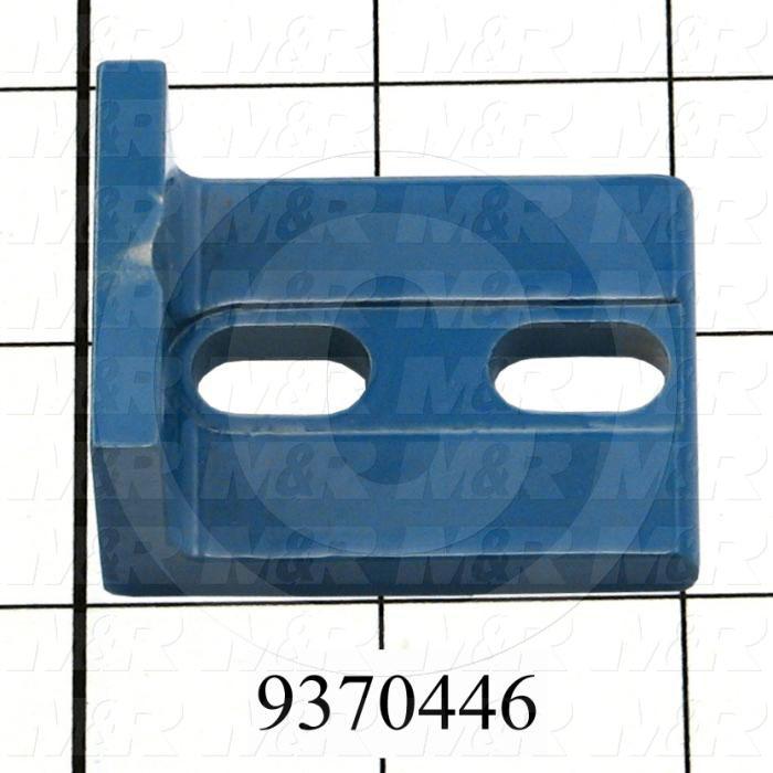 Fabricated Parts, Print Head Register Block, 1.98 in. Length, 1.50 in. Width, 1.00 in. Height, 1/4 in. Thickness