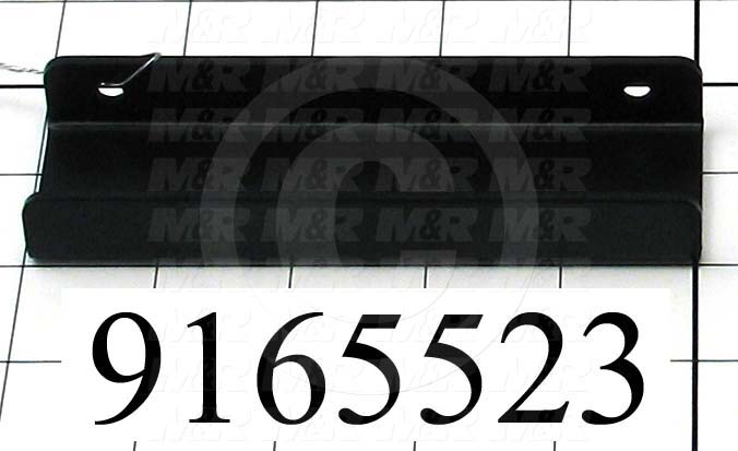 Fabricated Parts, Proximity Flag, 5.00 in. Length, 1.57 in. Width, 0.75 in. Height, 12 GA Thickness