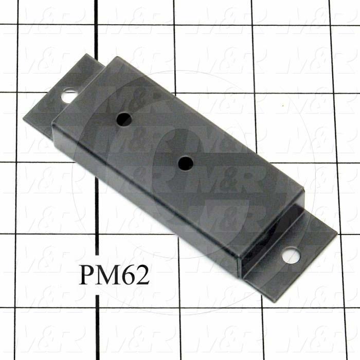Fabricated Parts, Proximity Swi Bracket - Gl Fr, 4.13 in. Length, 1.25 in. Width, 0.50 in. Height, Proximity Switch Cover
