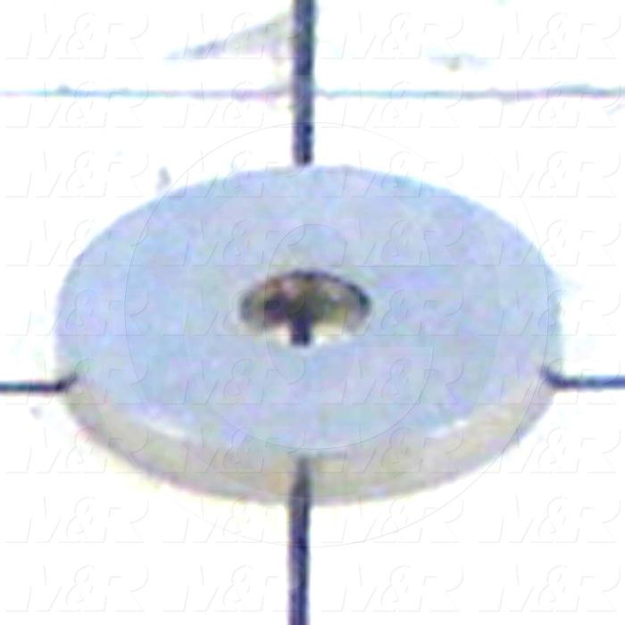 Fabricated Parts, Pulley Shaft Washer, 1.00 in. Diameter, 0.12 in. Thickness