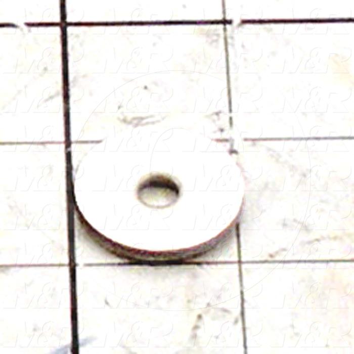 Fabricated Parts, Pulley Shaft Washer, 1.00 in. Diameter, 0.12 in. Thickness