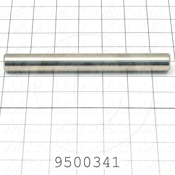 Fabricated Parts, Pusher, 6.75 in. Length, 0.75 in. Diameter