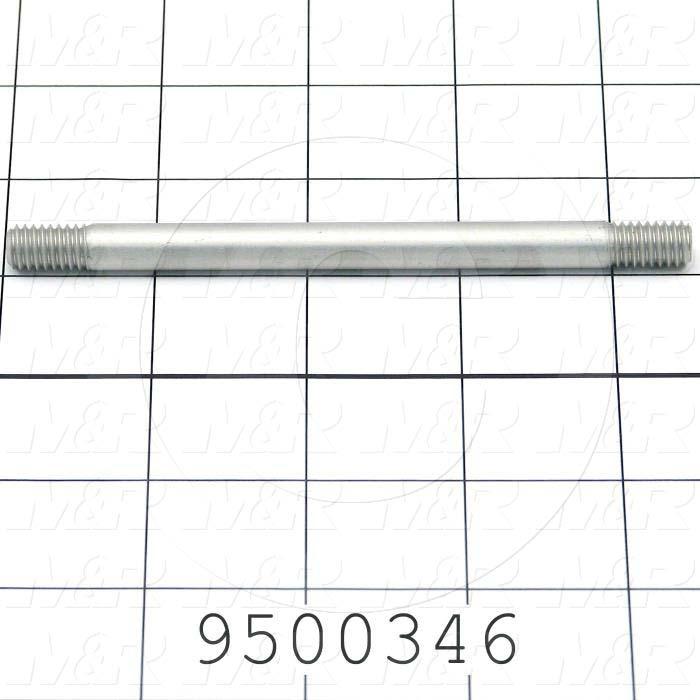 Fabricated Parts, Pusher End, 4.50 in. Length, 0.31 in. Diameter