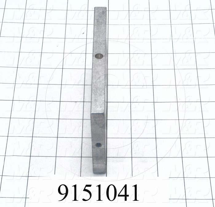 Fabricated Parts, Rear End Plate, 5.88 in. Length, 3.50 in. Width, 0.50 in. Height