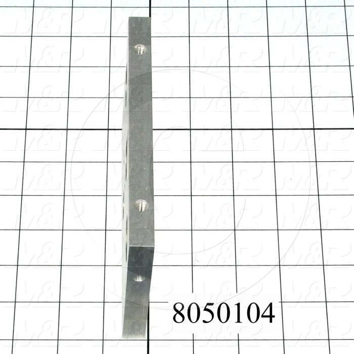 Fabricated Parts, Rear End Plate, 5.88 in. Length, 4.00 in. Width