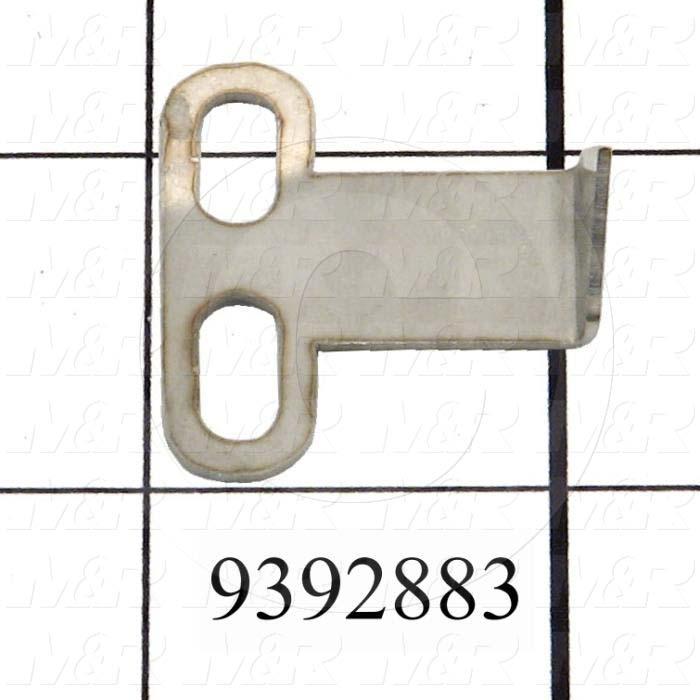 Fabricated Parts, Rear Micro Arrow, 1.25 in. Length, 1.06 in. Width, 0.56 in. Height, 20 GA Thickness