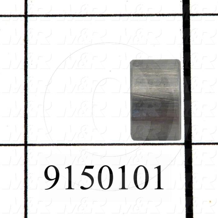 Fabricated Parts, Rear Micro Bushing, 0.28 in. Length, 0.50 in. Diameter