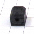 Fabricated Parts, Rear Micro Nut 1"X 1", 1.00 in. Length, 1.00 in. Width, 1.00 in. Height