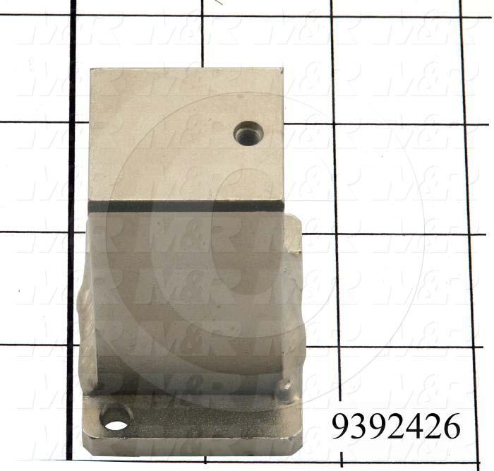 Fabricated Parts, Rear Micro Weld, 3.00 in. Length, 2.00 in. Width, 1.63 in. Height, Nickel Plated Finish