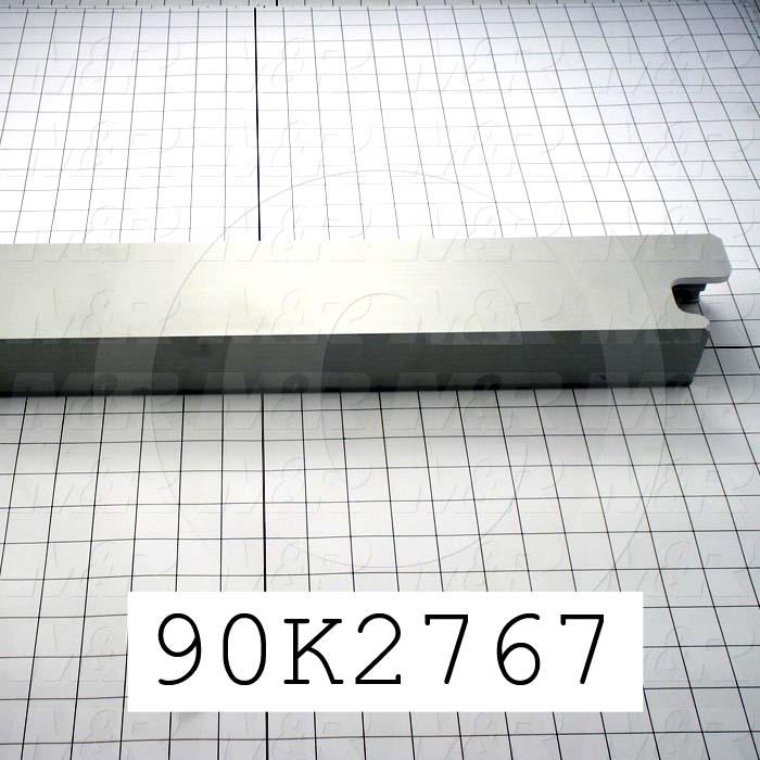 Fabricated Parts, Rear Screen Holder, 23.00 in. Length, 3.35 in. Width, 2.38 in. Height