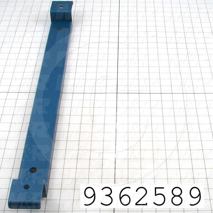 Fabricated Parts, Rear Screen Holder Beam, 26.91 in. Length, 2.00 in. Width, 2.25 in. Height