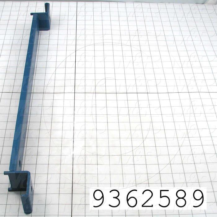 Fabricated Parts, Rear Screen Holder Beam, 26.91 in. Length, 2.00 in. Width, 2.25 in. Height
