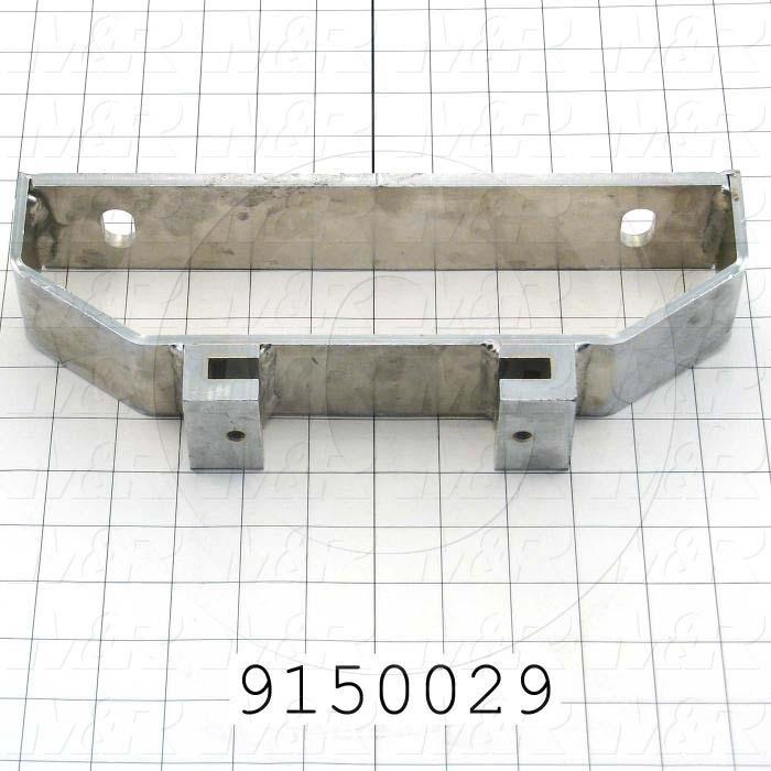 Fabricated Parts, Rear Screen Holder Bracket, 11.25 in. Length, 2.25 in. Width, 4.25 in. Height
