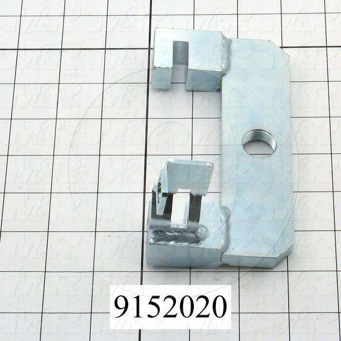 Fabricated Parts, Rear Shock Mounting Bracket, 5.75 in. Length, 3.00 in. Width, 3.00 in. Height