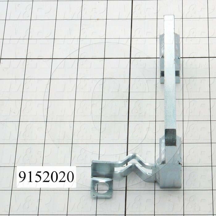 Fabricated Parts, Rear Shock Mounting Bracket, 5.75 in. Length, 3.00 in. Width, 3.00 in. Height