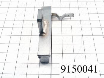 Fabricated Parts, Rear Stroke Adjust Bracket, 5.75 in. Length, 3.31 in. Width, 3.00 in. Height