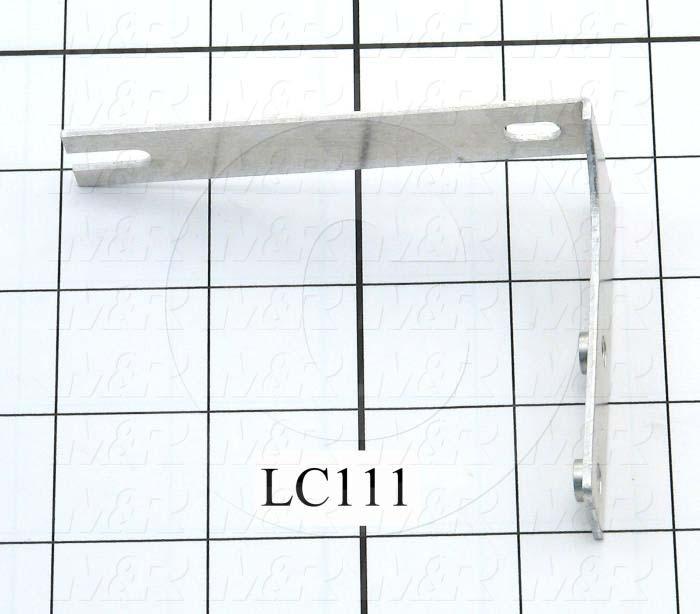 Fabricated Parts, Reed Switch Bracket, 3.50 in. Length, 2.69 in. Width, 1.12 in. Height