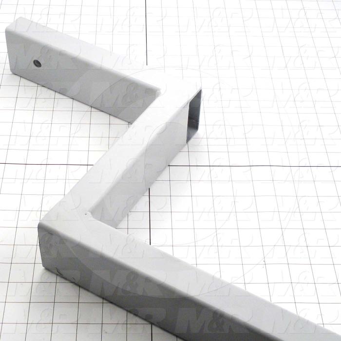 Fabricated Parts, Register Z-Bar, 37.50 in. Length, 3.00 in. Width, 11.25 in. Height