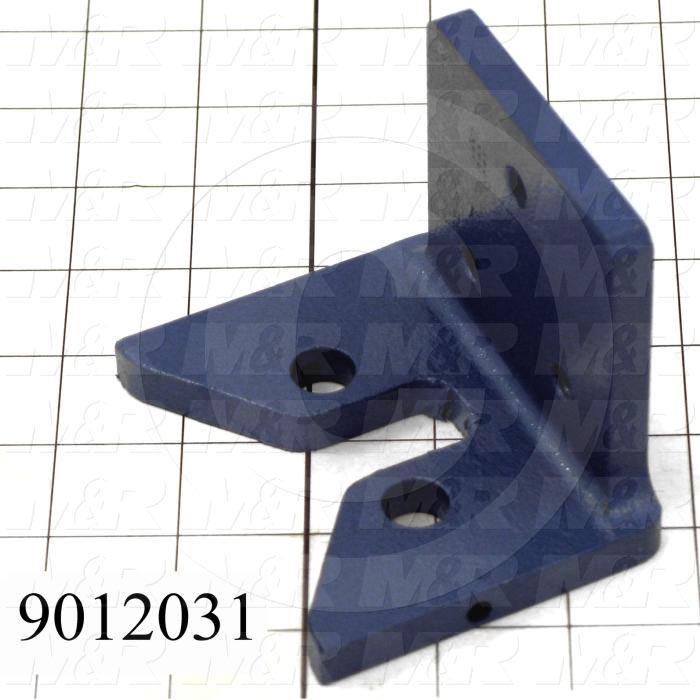 Fabricated Parts, Registration Bearing Mounting Bracket, 3.75 in. Length, 3.00 in. Width, 2.94 in. Height
