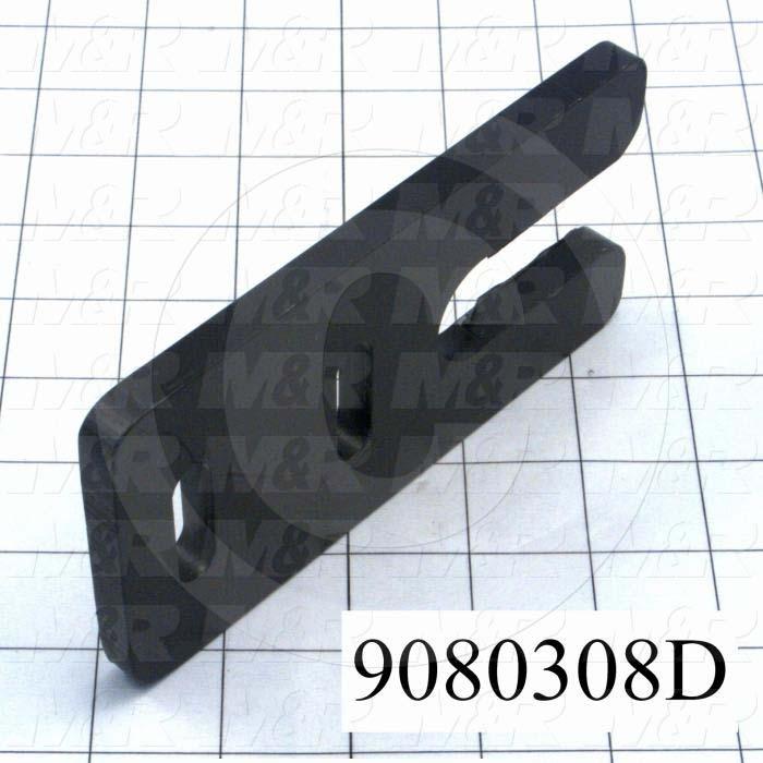 Fabricated Parts, Registration Fork, 6.00 in. Length, 3.00 in. Width, 0.38 in. Height