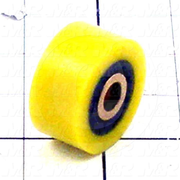 Fabricated Parts, Resilient Bushing, 0.75 in. Length, 1.50 in. Diameter