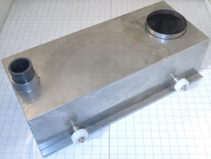 Fabricated Parts, Return Duck Assembly, 23.50 in. Length, 13.68 in. Width, 9.00 in. Height