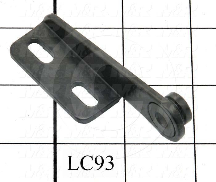 Fabricated Parts, Right Hinge Female Half, 3.00 in. Length, 0.87 in. Width, 0.90 in. Height, 11 GA Thickness