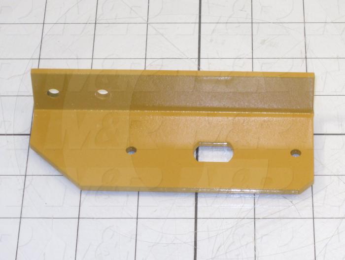 Fabricated Parts, Right Optical Bracket, 5.00 in. Length, 2.80 in. Width, 1.00 in. Height