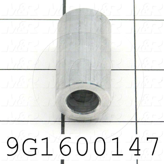 Fabricated Parts, Roller 3/4"Dia.1-13/32"L Ac, 1.41 in. Length, 0.75 in. Diameter