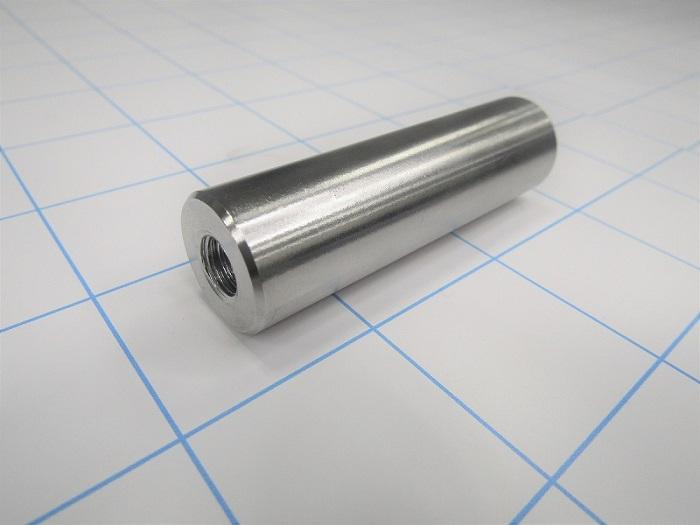 Fabricated Parts, Roller Axle, 2.39 in. Length, 0.69 in. Diameter