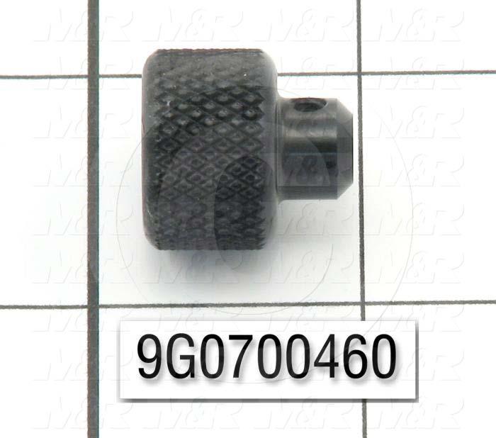 Fabricated Parts, Roller Knob, 0.78 in. Length, 0.75 in. Diameter