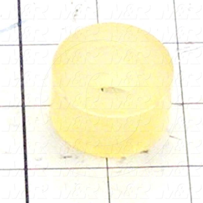Fabricated Parts, Rubber Bushing, 0.80 in. Length, 1.50 in. Diameter, 0.75" ID
