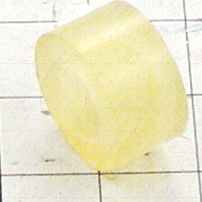 Fabricated Parts, Rubber Bushing, 0.80 in. Length, 1.50 in. Diameter, 0.75" ID