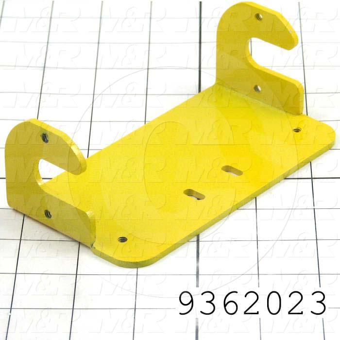 Fabricated Parts, Safety Beam Bracket, 5.73 in. Length, 3.00 in. Width, 2.06 in. Height