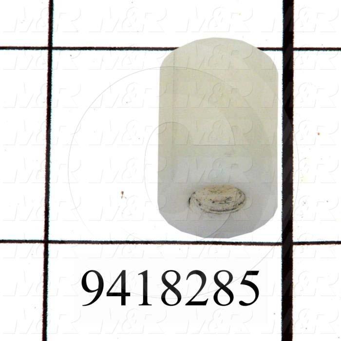 Fabricated Parts, Safety Bumper, 0.70 in. Length, 0.50 in. Diameter