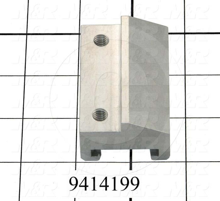 Fabricated Parts, Screen Clamp Base, 2.50 in. Length, 1.63 in. Width, 1.13 in. Height