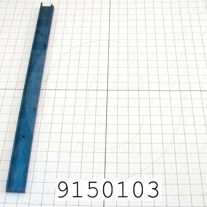 Fabricated Parts, Screen Frame Locking Bar, 23.00 in. Length, 1.58 in. Width, 0.88 in. Height