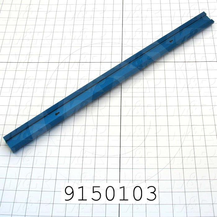 Fabricated Parts, Screen Frame Locking Bar, 23.00 in. Length, 1.58 in. Width, 0.88 in. Height