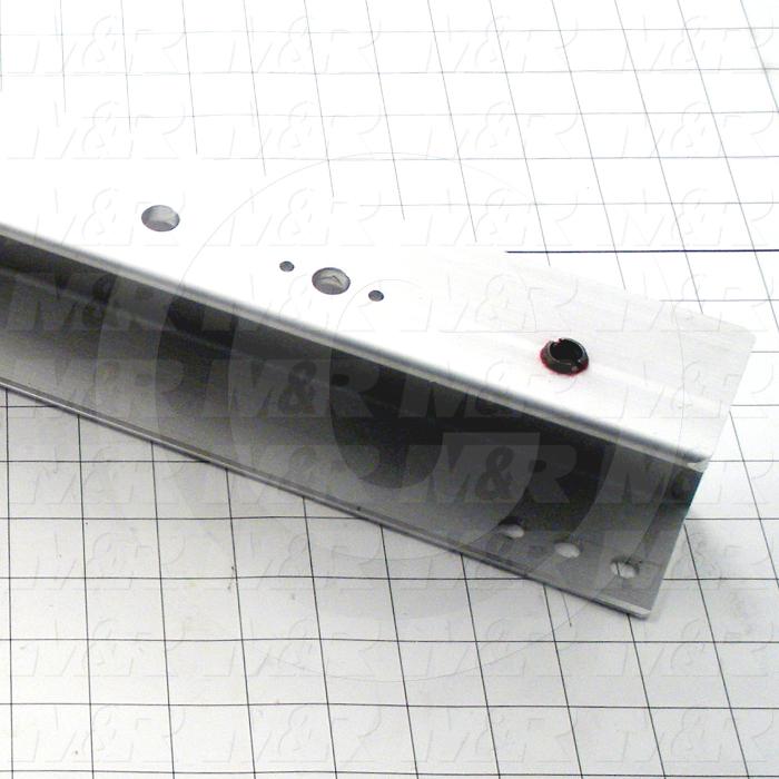 Fabricated Parts, Screen Holder, 23.00 in. Length, 3.35 in. Width, 2.38 in. Height