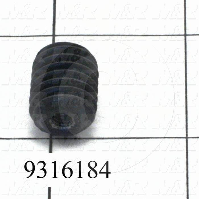 Fabricated Parts, Screen Holder Lock Screw, 0.63 in. Length, 0.50 in. Diameter