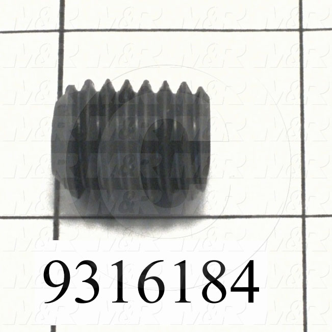 Fabricated Parts, Screen Holder Lock Screw, 0.63 in. Length, 0.50 in. Diameter