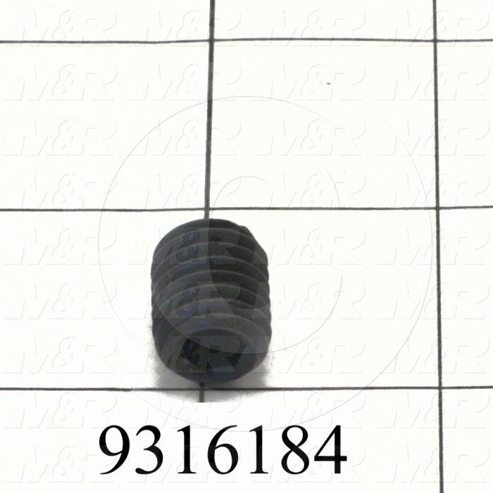 Fabricated Parts, Screen Holder Lock Screw, 0.63 in. Length, 0.50 in. Diameter