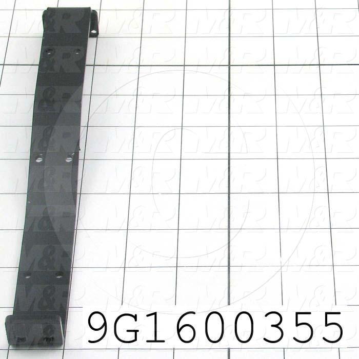 Fabricated Parts, Second Fold Prox. Sensor, 9.10 in. Length, 1.00 in. Width, 0.88 in. Height, 11 GA Thickness